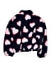 Old Navy 100% Polyester Hearts Pink Jacket Size 14 - 16 - photo 2