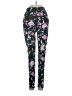 Tek Gear Floral Black Active Pants Size XS - photo 1