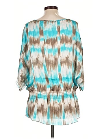 Signature by Larry Levine 3/4 Sleeve Blouse (view 2)