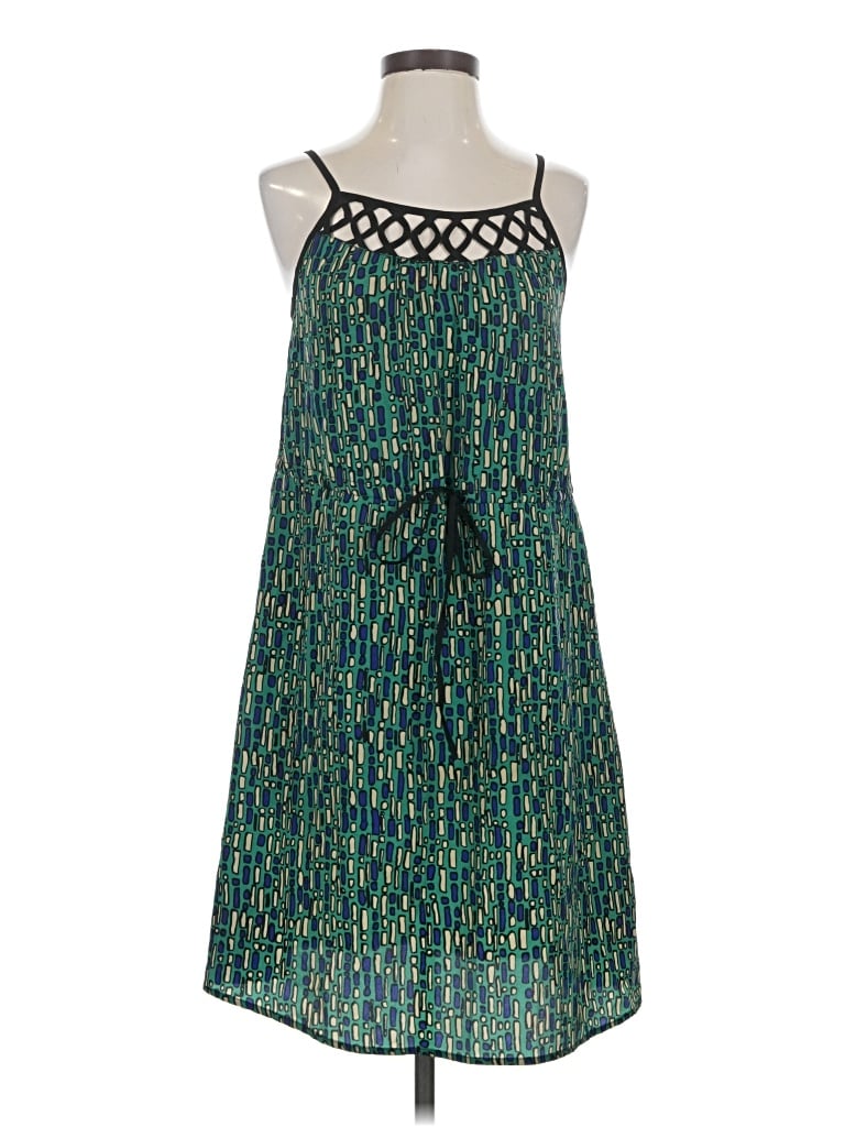 Pre-owned Mossimo Casual Dress In Green
