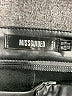 Missguided 100% Polyurethane Metallic Black Shorts Size 6 - photo 3
