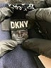 DKNY 100% Polyester Stars Black Casual Dress Size 10 - photo 7