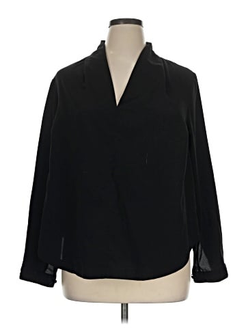 Universal Standard Long Sleeve Polo (view 1)