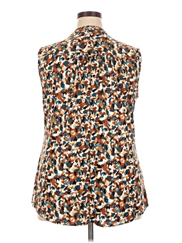 Cocomo Sleeveless Button-Down Shirt (view 2)