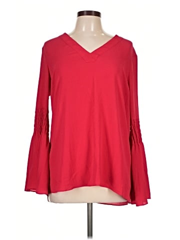 MICHAEL Michael Kors Long Sleeve Blouse (view 1)