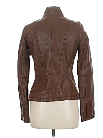 MICHAEL Michael Kors Leather Jacket (view 2)