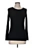 Max Studio Black Long Sleeve T-Shirt Size M - photo 1