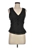 Ann Taylor LOFT 100% Polyester Black Sleeveless Blouse Size 6 (petite) - photo 1