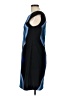 Connected Apparel Argyle Blue Cocktail Dress Size 10 - photo 5
