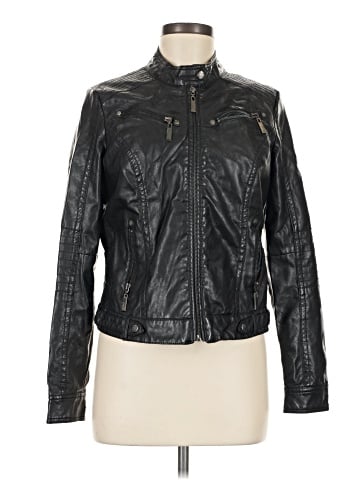 L.2 Jeanswear Faux Leather Jacket (view 1)