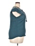 DR2 100% Rayon Teal Sleeveless Blouse Size XXL - photo 4