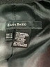 Zara Basic Solid Black Coat Size M - photo 6