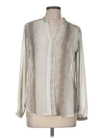 NY Collection Long Sleeve Blouse (view 1)