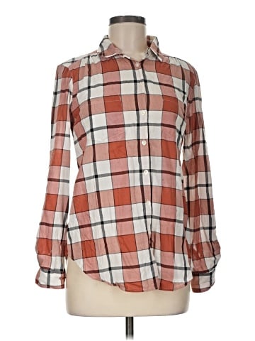 Ann Taylor Factory Long Sleeve Button-Down Shirt (view 1)