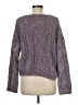 Fate Tweed Gray Pullover Sweater Size M - photo 2
