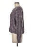 Fate Tweed Gray Pullover Sweater Size M - photo 5