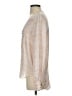 Veronica Beard 100% Silk Tan 3/4 Sleeve Silk Top Size 4 - photo 5