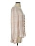 Veronica Beard 100% Silk Tan 3/4 Sleeve Silk Top Size 4 - photo 4