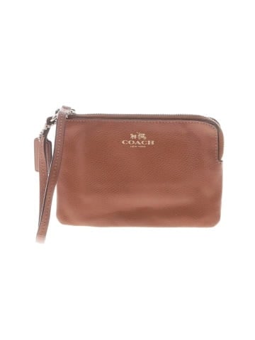 Coach Factory Leather Wristlet (view 1)