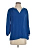 Daniel Rainn 100% Polyester Blue 3/4 Sleeve Blouse Size S - photo 1