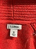 L.L.Bean 100% Cotton Red Cardigan Size M (petite) - photo 7