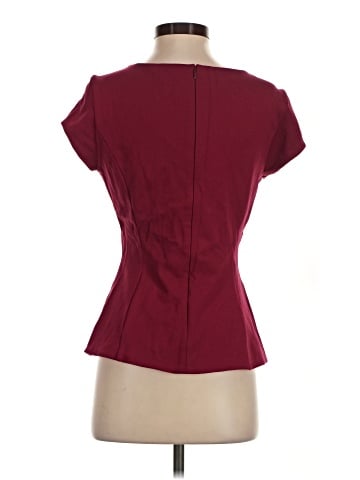 White House Black Market Short Sleeve Blouse (view 2)
