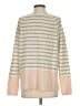 Vince. 100% Cashmere Stripes Tan Cashmere Pullover Sweater Size S - photo 2