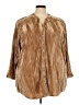 Cato Brown 3/4 Sleeve Blouse Size 22 - photo 1