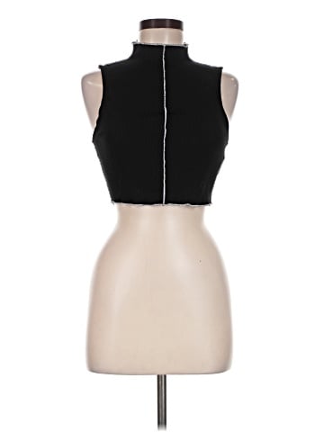 Blanc Sleeveless Turtleneck (view 1)