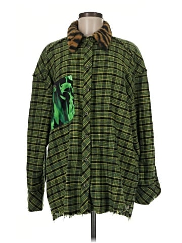 BDG Long Sleeve Button-Down Shirt (view 1)