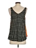 Tiny 100% Polyester Orange Sleeveless Blouse Size S - photo 2