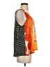 Tiny 100% Polyester Orange Sleeveless Blouse Size S - photo 4