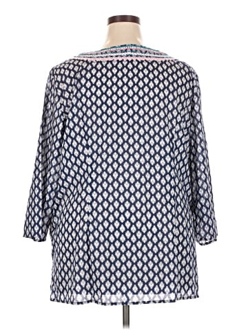 Talbots 3/4 Sleeve Blouse (view 2)