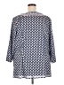 Talbots 100% Cotton Blue 3/4 Sleeve Blouse Size 2X - photo 2