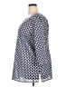 Talbots 100% Cotton Blue 3/4 Sleeve Blouse Size 2X - photo 5