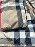 Burberry 100% Polyester Plaid Gold Tan Coat Size 8 - photo 5
