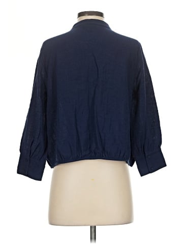 INC International Concepts 3/4 Sleeve Button-Down Shirt (view 2)