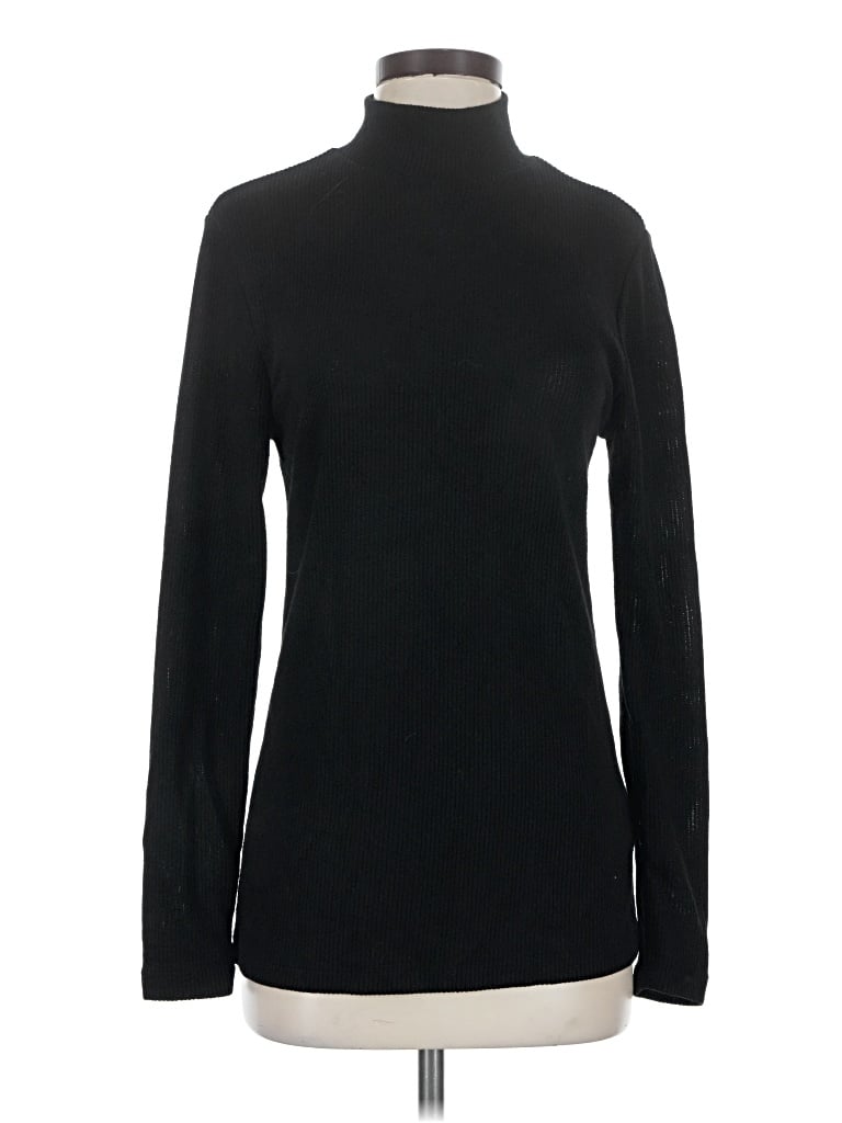Pre-owned Lularoe Turtleneck Sweater In Black