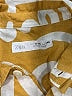 Zara Print Yellow Short Sleeve Button-Down Shirt Size 9 - photo 3