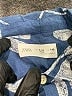 Zara Print Blue Short Sleeve Button-Down Shirt Size 9 - 10 - photo 3