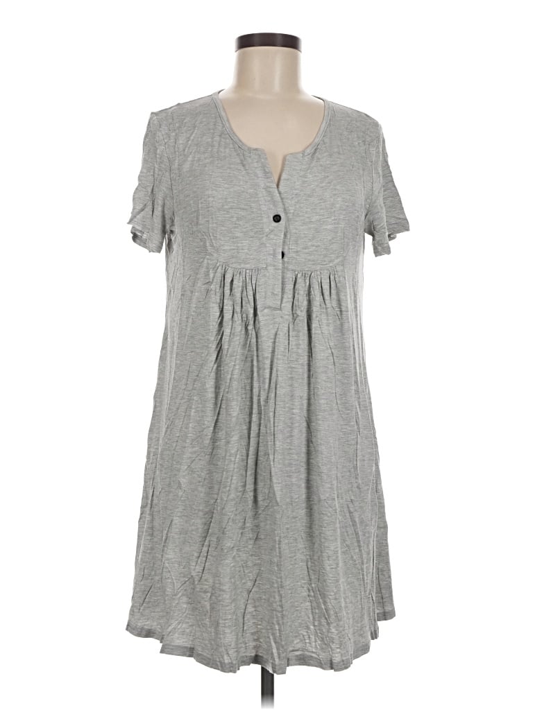 Pre-owned Ekouaer Casual Dress In Gray
