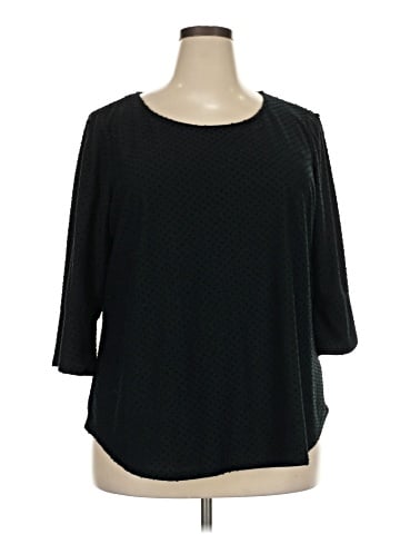 Rose + Olive 3/4 Sleeve Top (view 1)