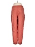 Athleta 100% Linen Red Linen Pants Size 4 - photo 2
