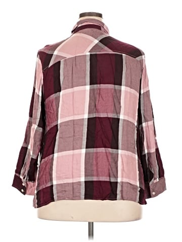 Tommy Hilfiger 3/4 Sleeve Button-Down Shirt (view 2)