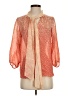 Tibi Orange 3/4 Sleeve Blouse Size 0 - photo 1