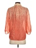 Tibi Orange 3/4 Sleeve Blouse Size 0 - photo 2