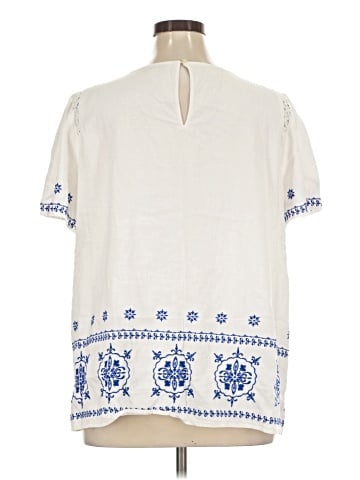 Ann Taylor LOFT Short Sleeve Blouse (view 2)