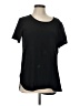Maje 100% Silk Black Short Sleeve Top Size Lg (3) - photo 1