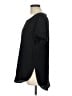 Maje 100% Silk Black Short Sleeve Top Size Lg (3) - photo 5