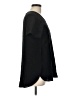 Maje 100% Silk Black Short Sleeve Top Size Lg (3) - photo 4